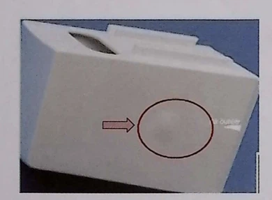 During injection molding During injection molding